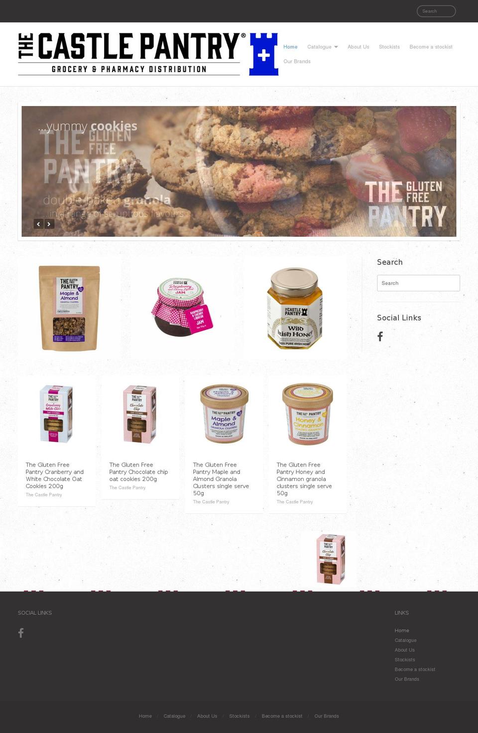 thecastlepantry.ie shopify website screenshot