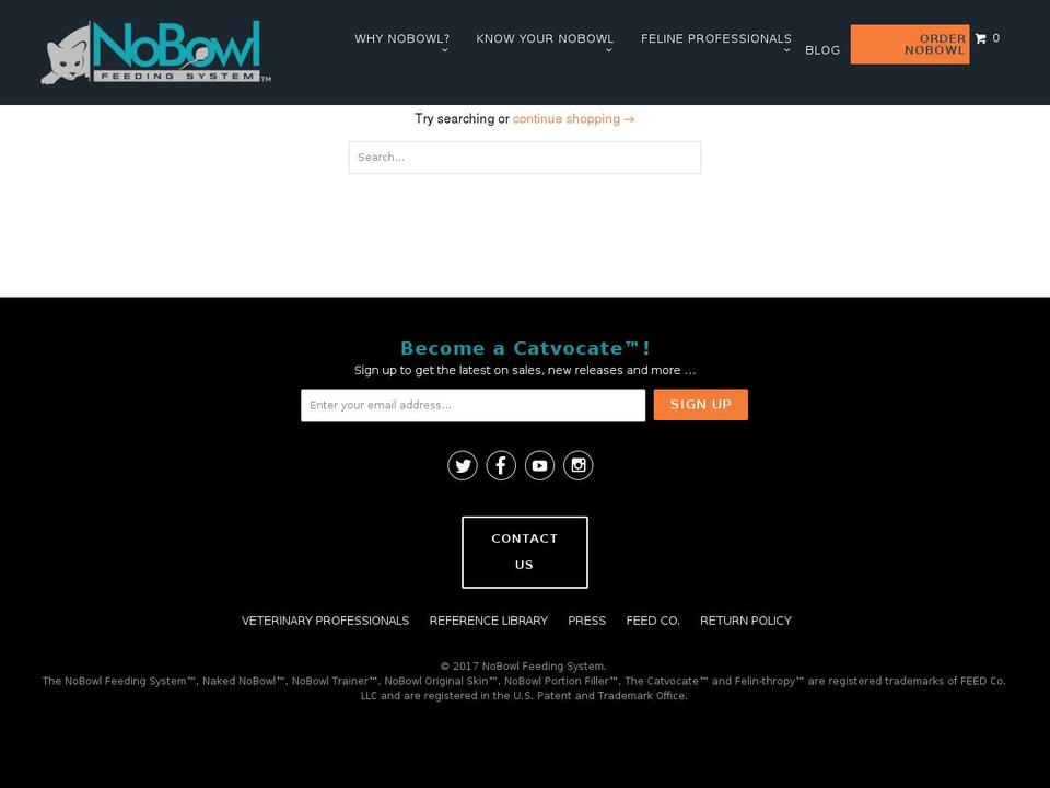 thecatvocate.com shopify website screenshot