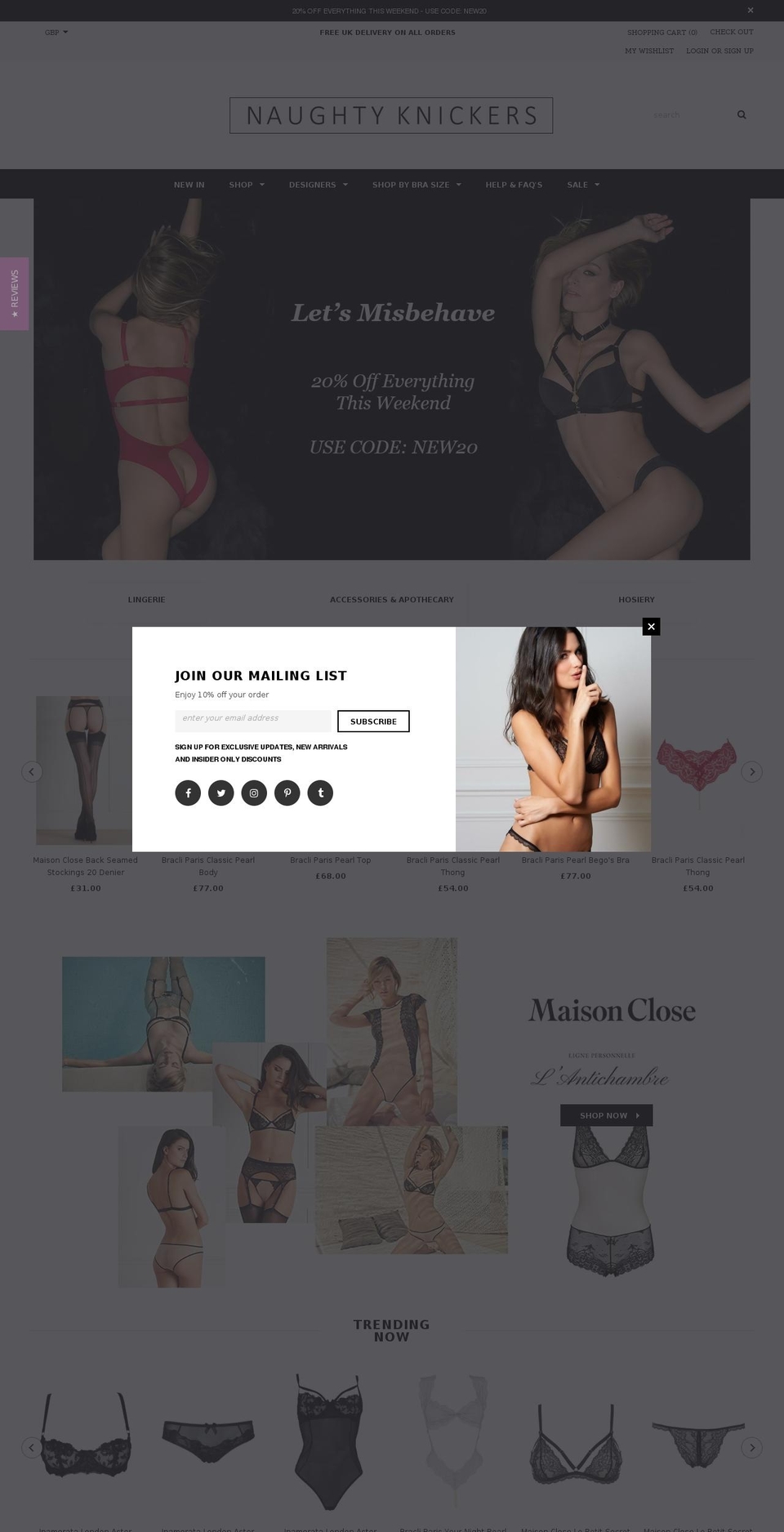 thecatwalkedit.com — Shopify storefront screenshot