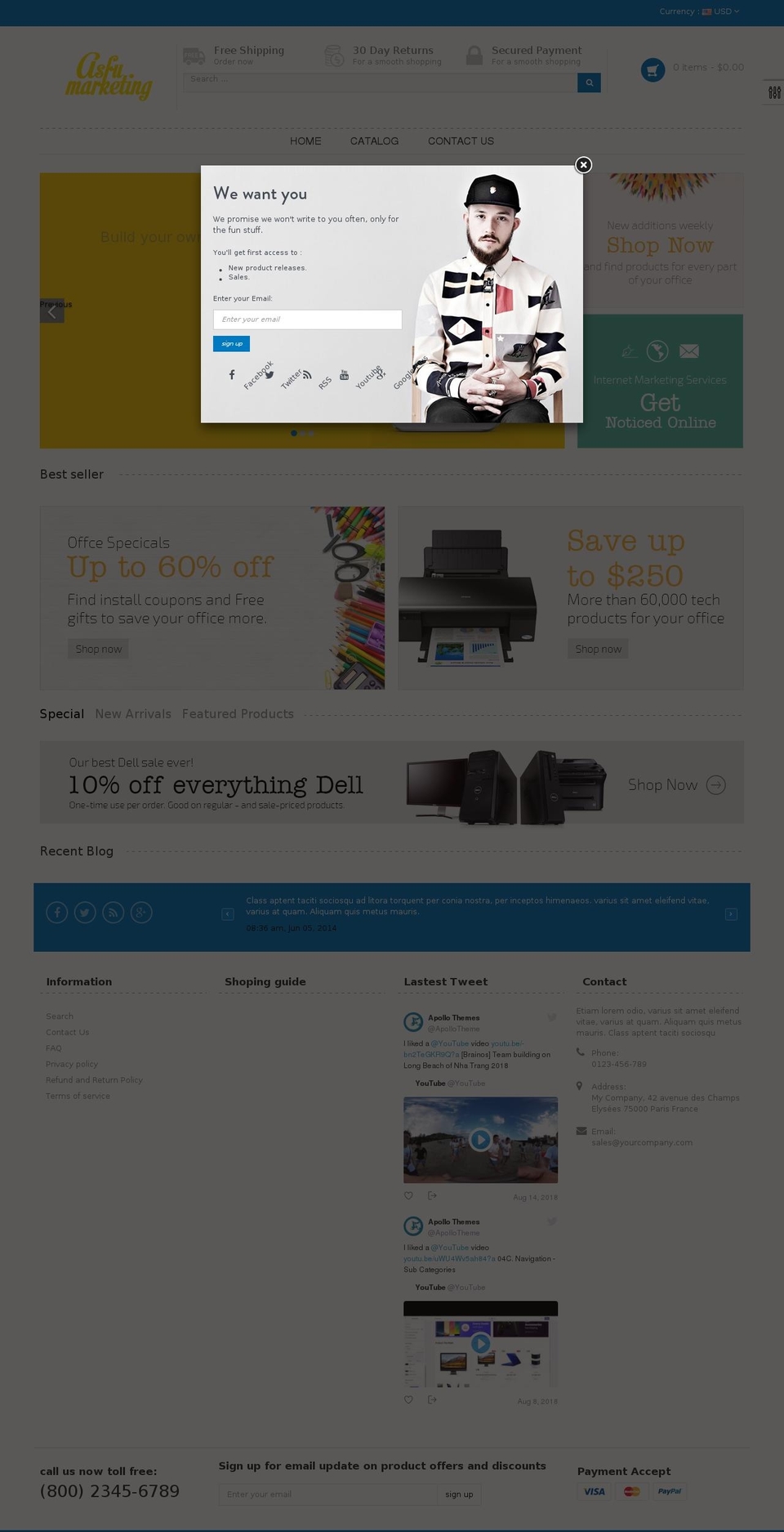 thechoicecollection.com — Shopify storefront screenshot