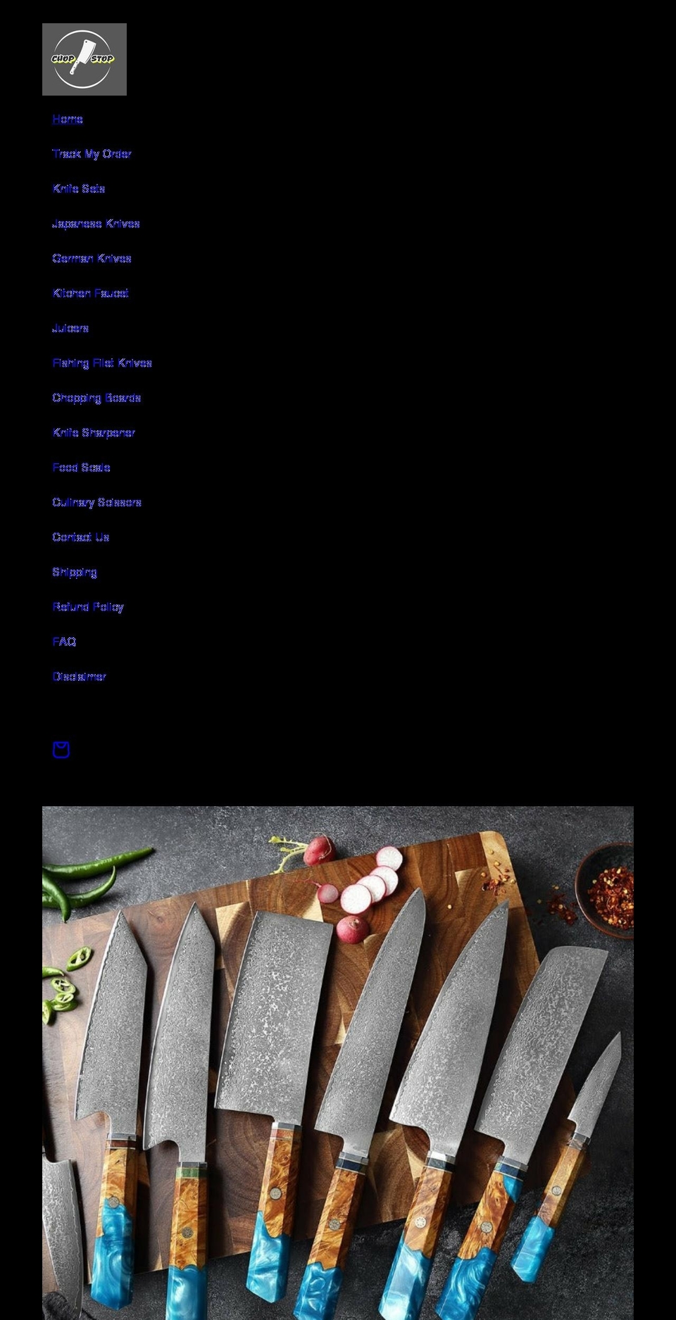 thechopstop.com shopify website screenshot