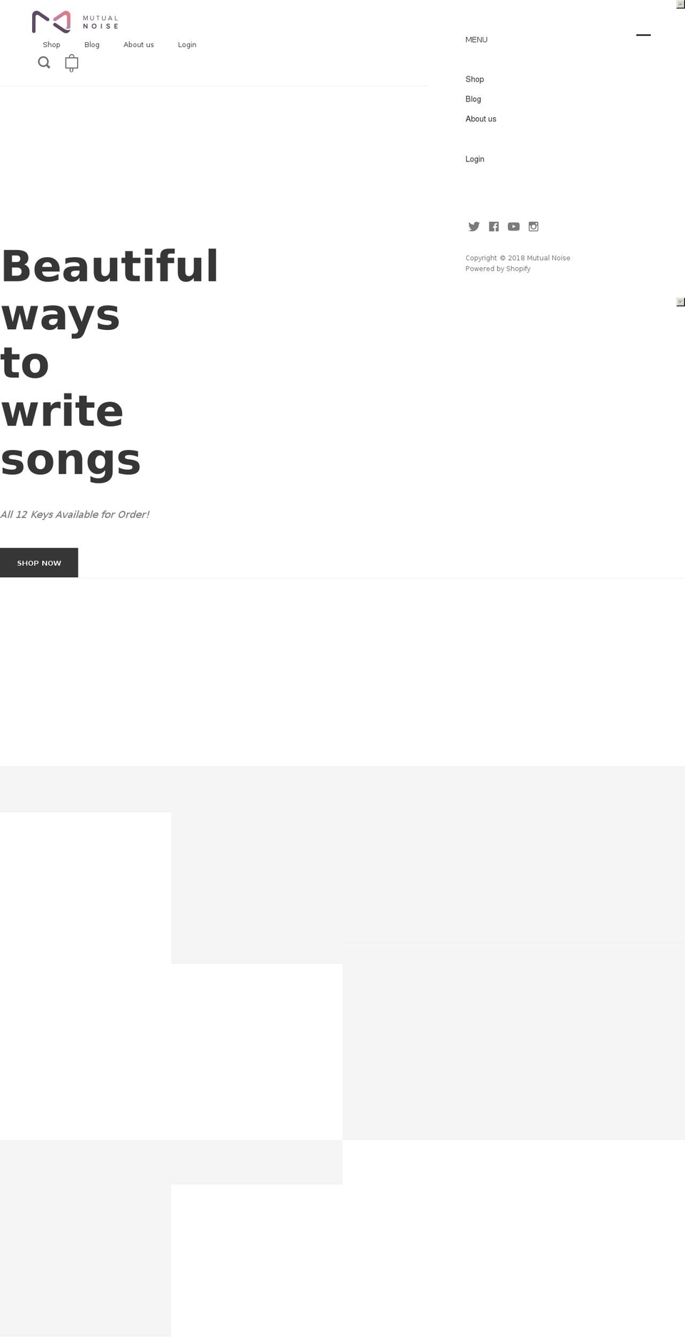 thechordreserve.com — Shopify storefront screenshot