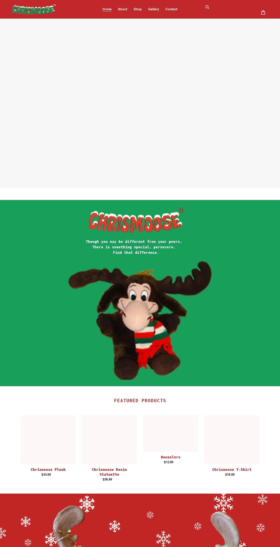 thechrismoose.com shopify website screenshot