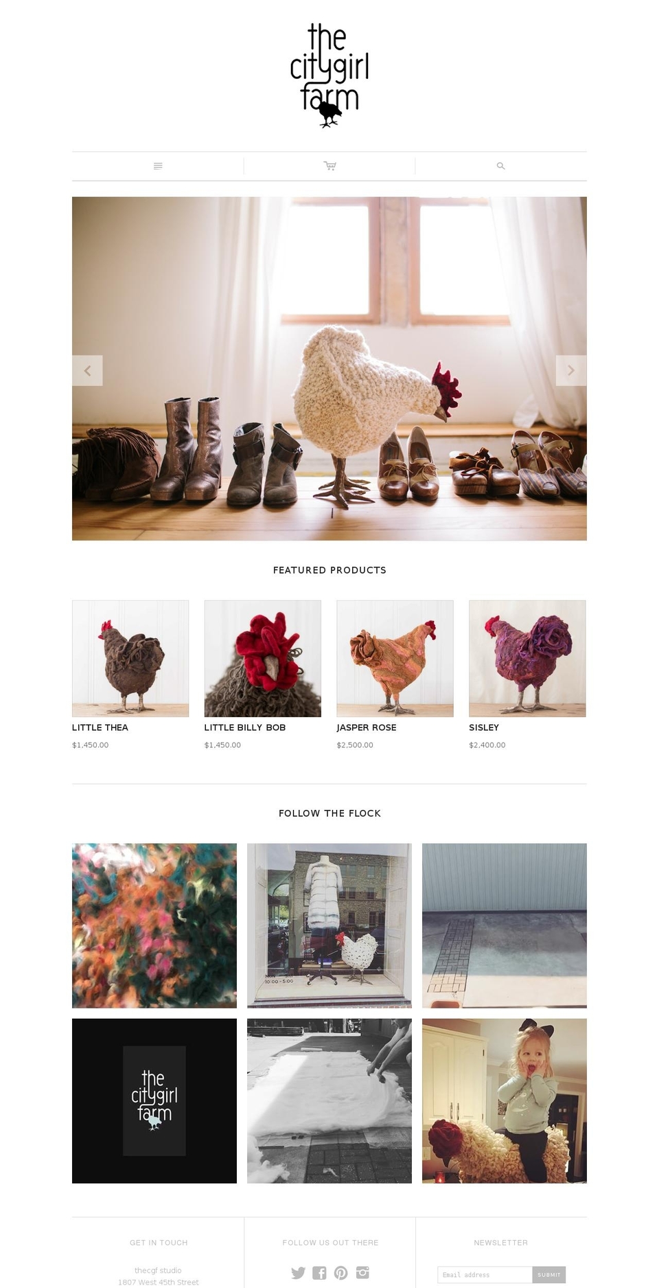 thecitygirlfarm.com shopify website screenshot