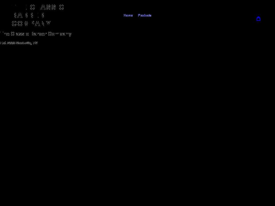 theclassicbarberco.com shopify website screenshot