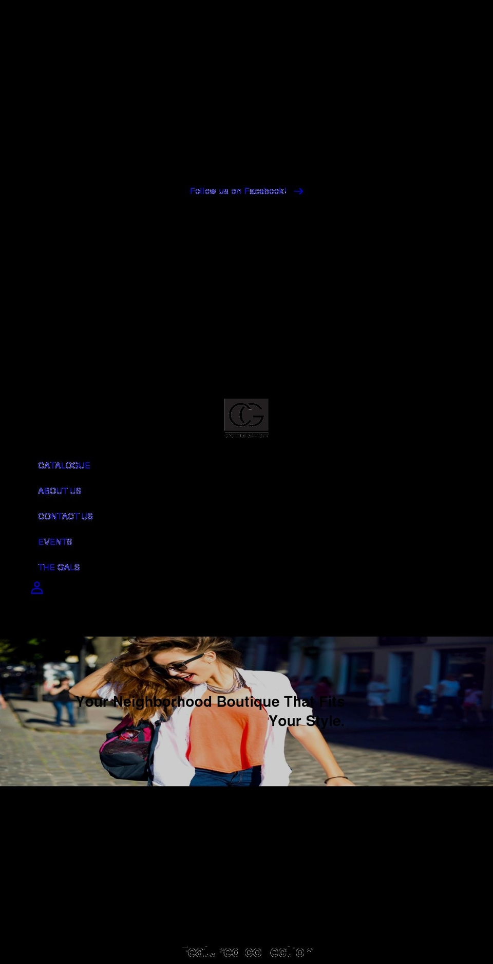 theclothesgallery.com shopify website screenshot