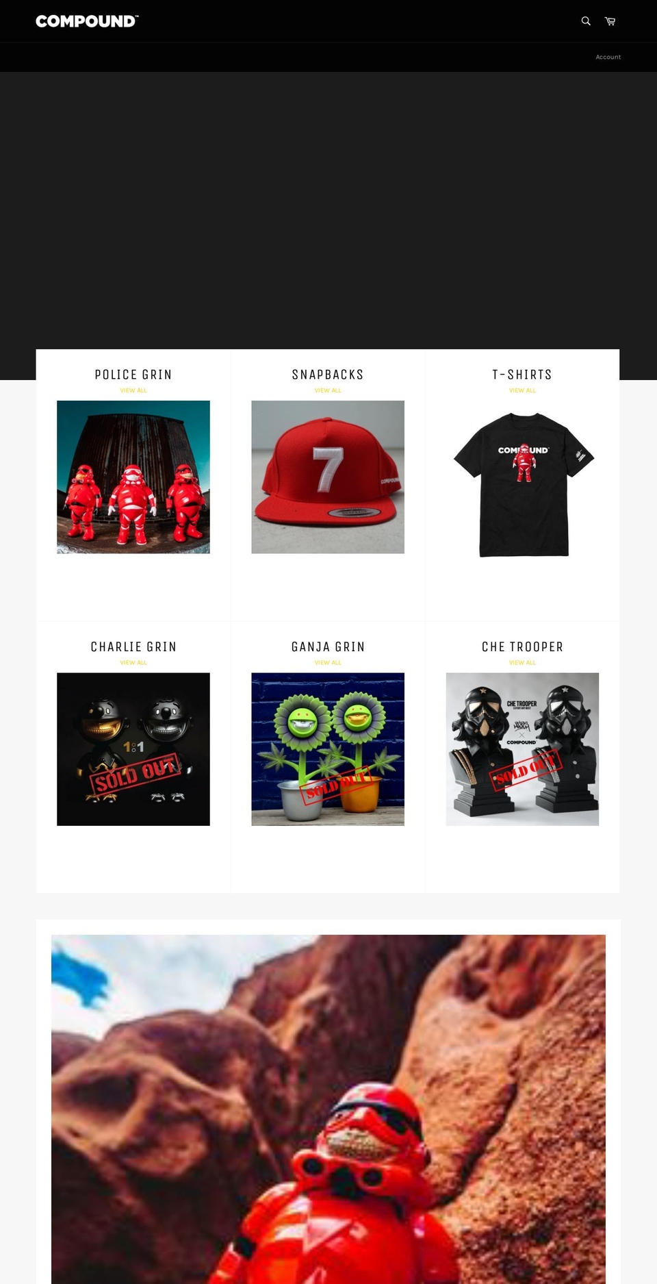 thecmpd.com shopify website screenshot