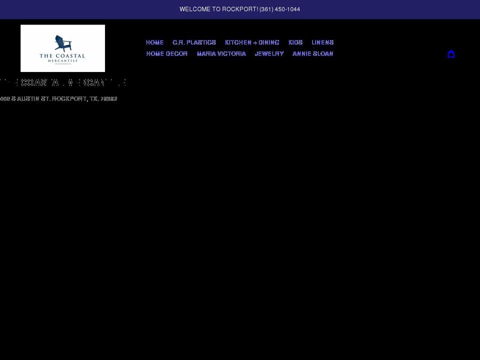 thecoastalmercantile.com shopify website screenshot