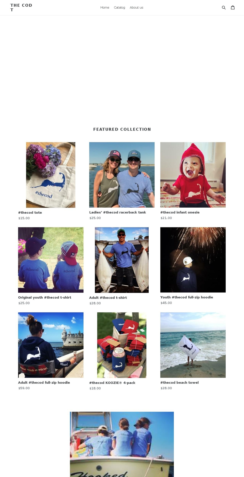 thecodt.com shopify website screenshot