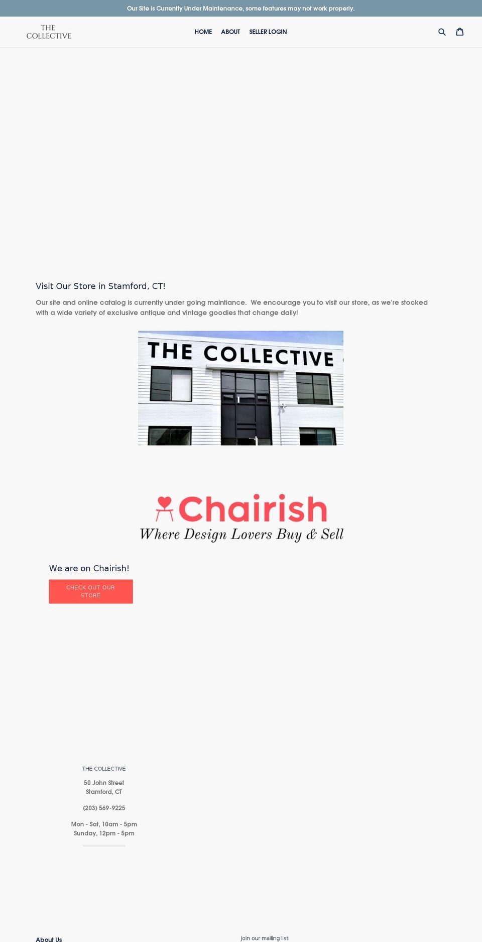 thecollectivect.com — Shopify storefront screenshot