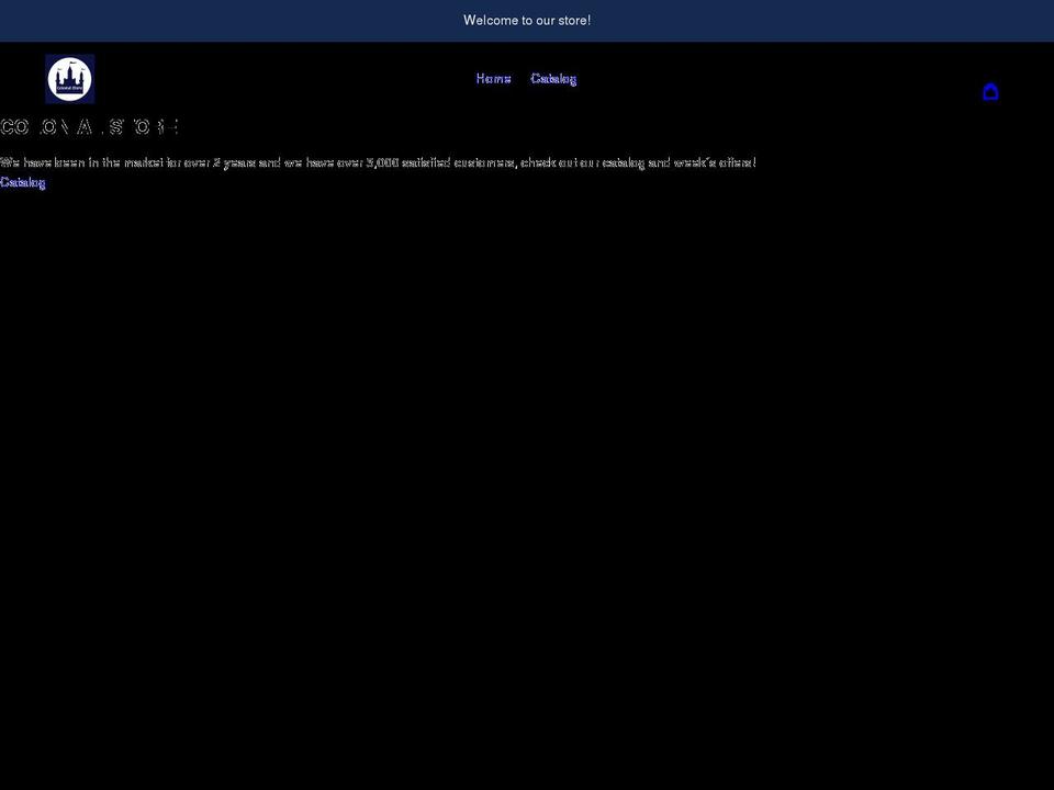 thecolonialstore.com shopify website screenshot