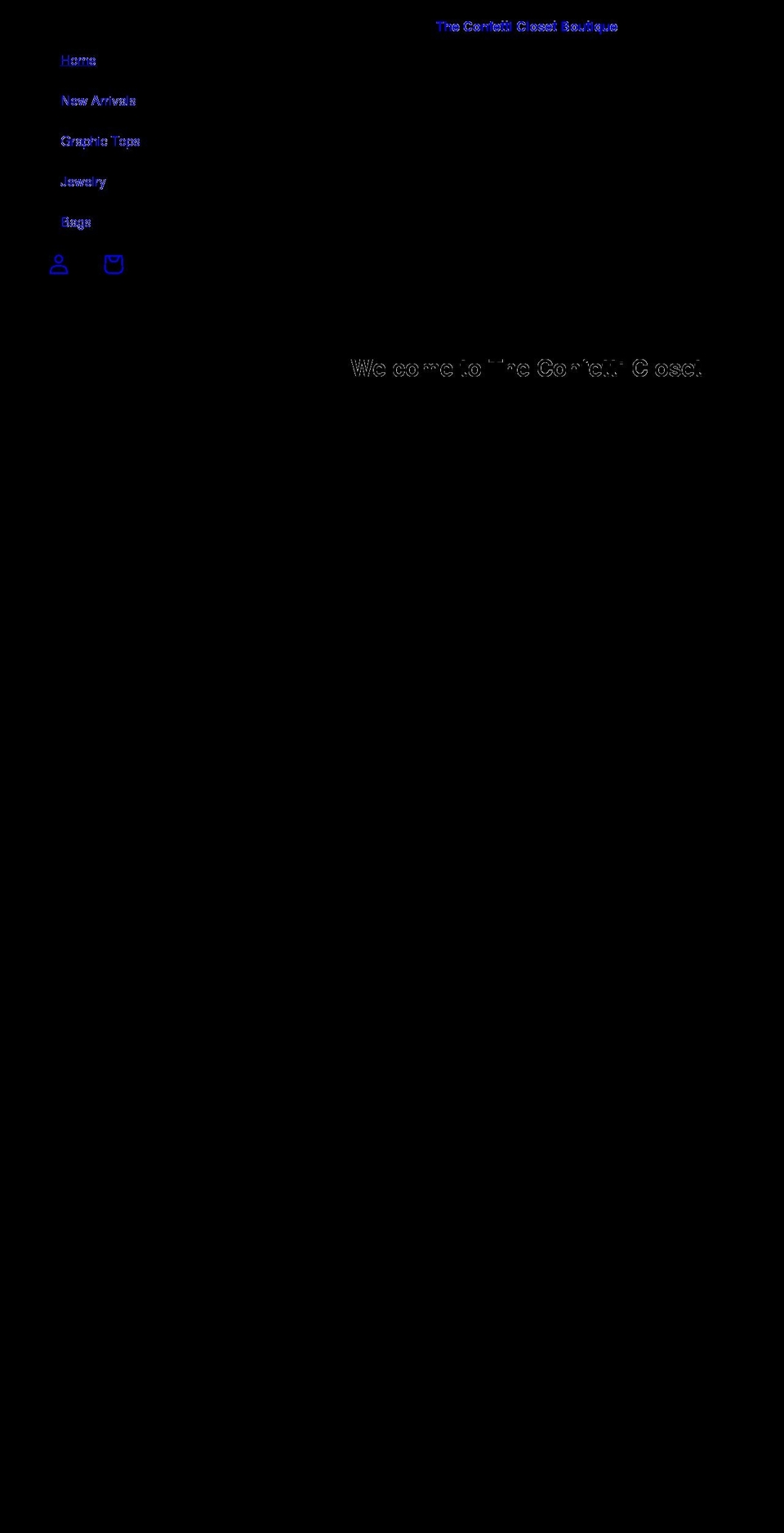 theconfetticlosetnc.com shopify website screenshot