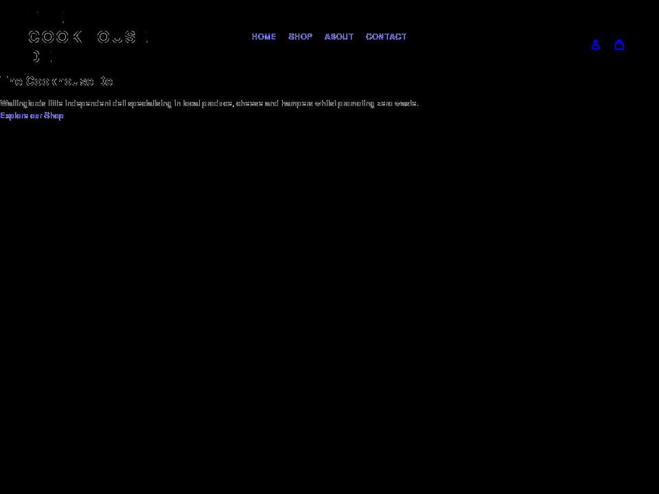 thecookhousedeli.co.uk shopify website screenshot