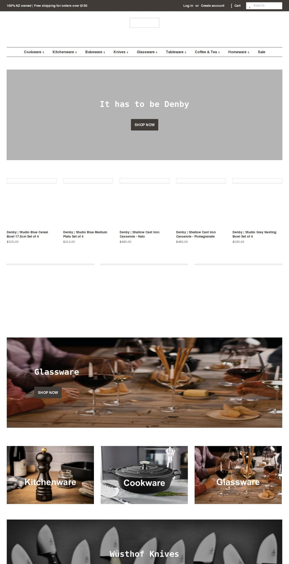 thecookshop.co.nz shopify website screenshot