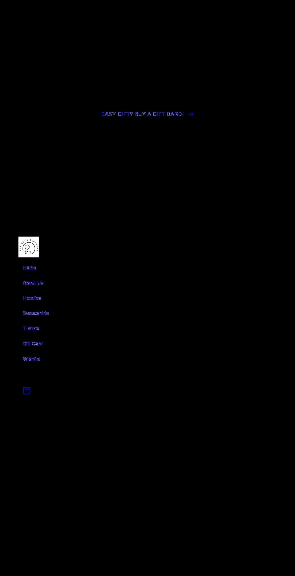 thecoolelephant.com — Shopify storefront screenshot