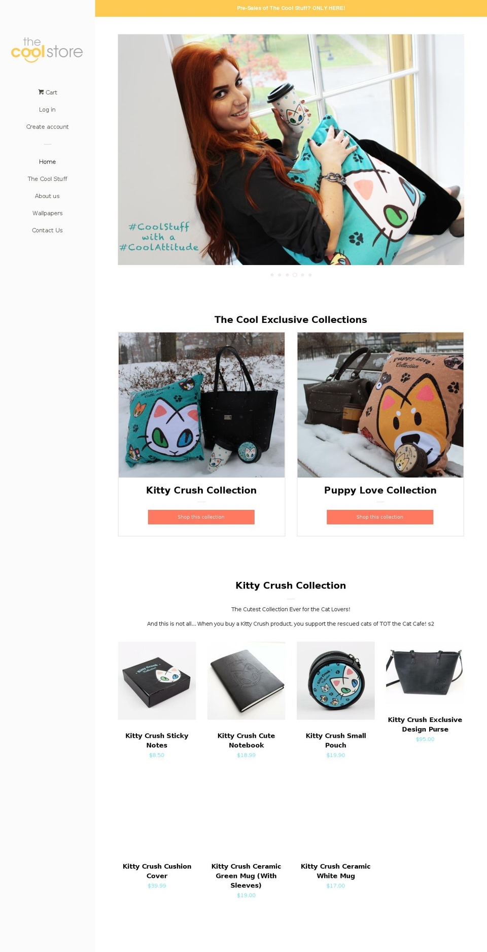 thecoolstore.ca shopify website screenshot