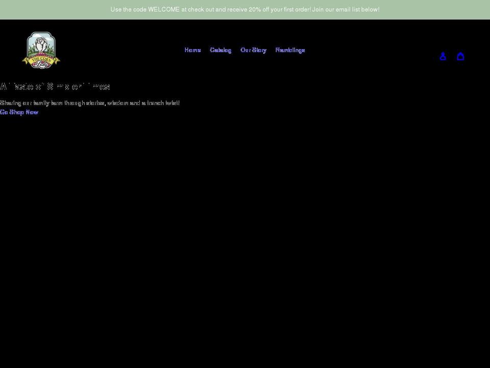 thecornladykaysville.com shopify website screenshot