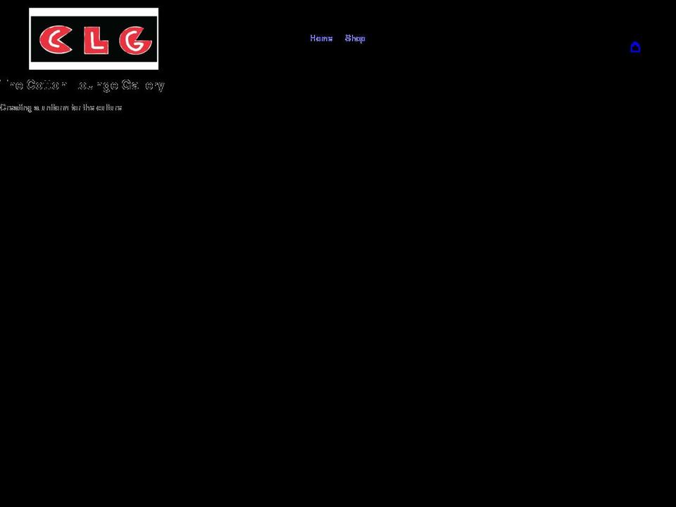 thecottonloungegallery.com shopify website screenshot