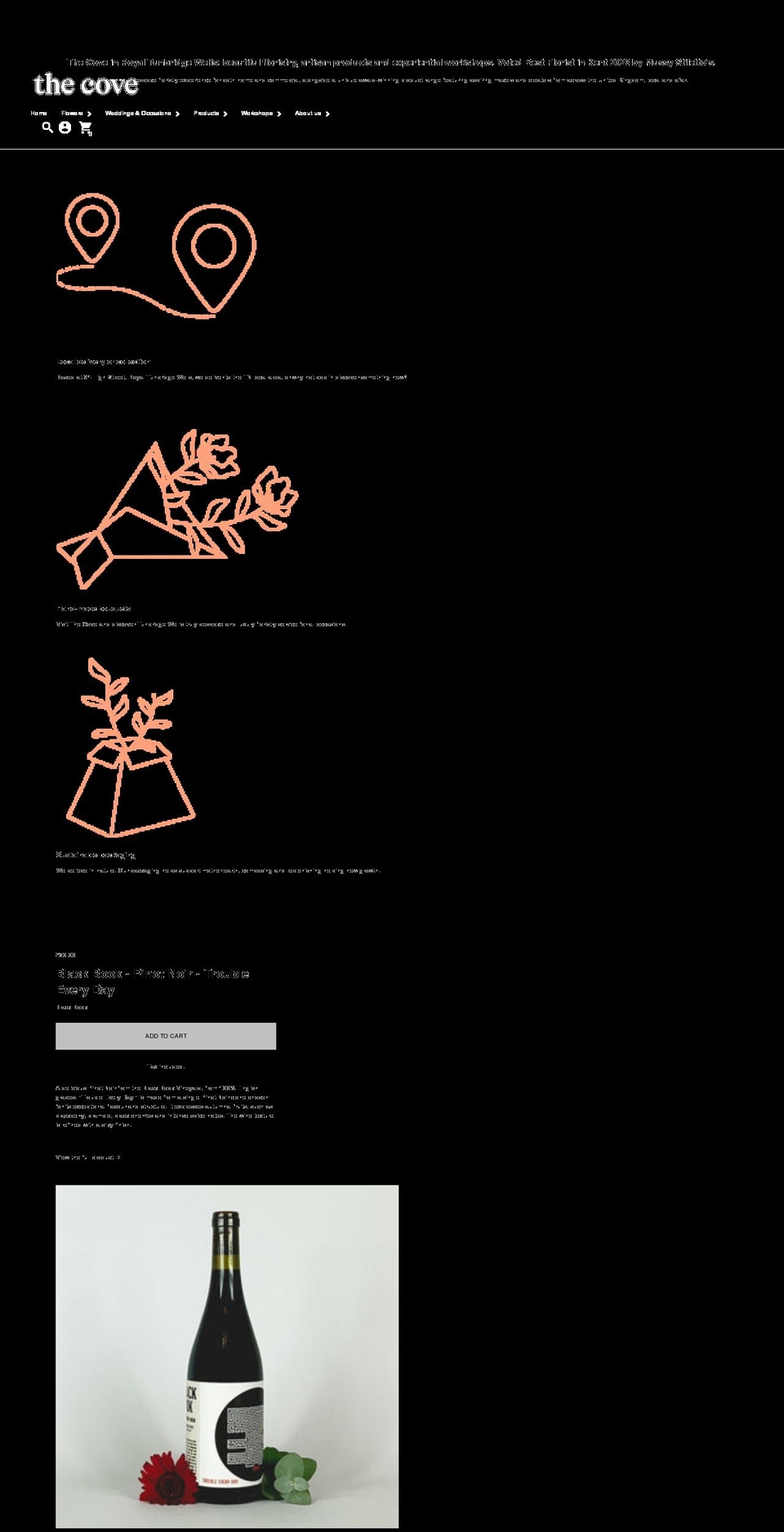 thecove.shop shopify website screenshot
