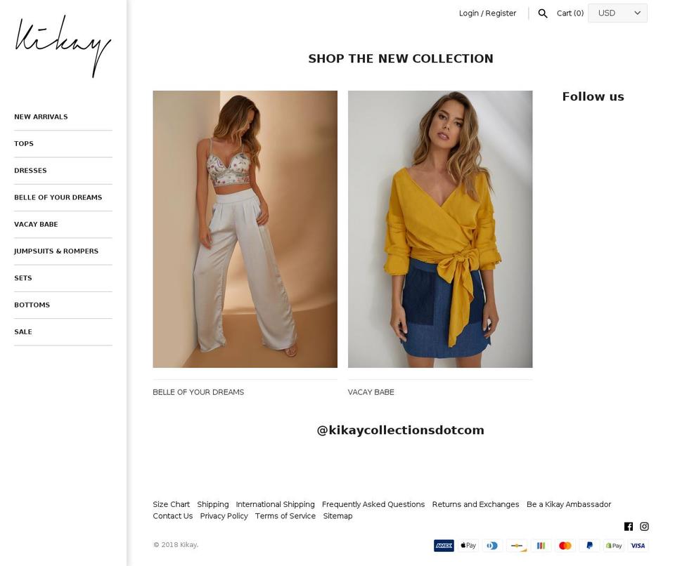 thecovetedbyj.com — Shopify storefront screenshot