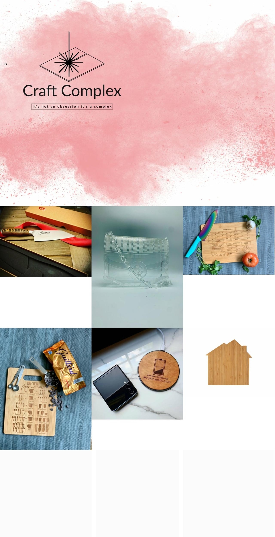 thecraftcomplex.com shopify website screenshot