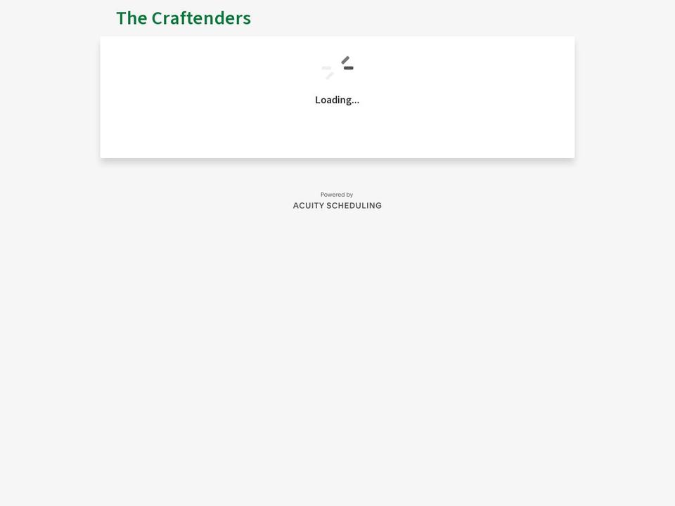 thecraftenders.com shopify website screenshot