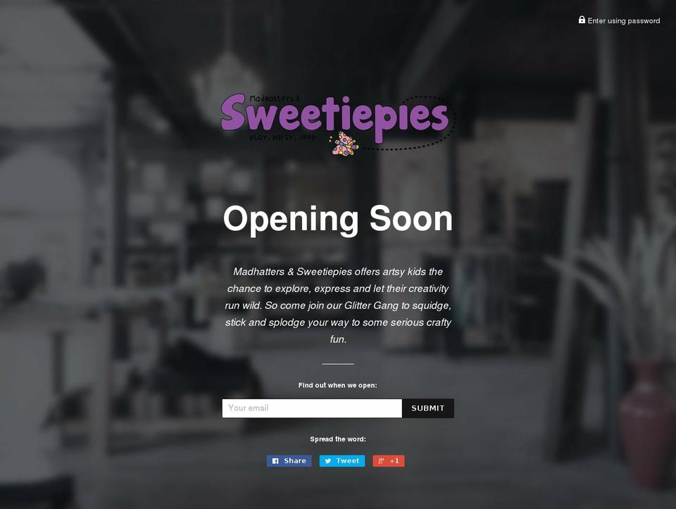 thecreationstationartcart.com — Shopify storefront screenshot