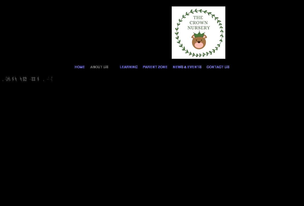thecrownnursery.com shopify website screenshot