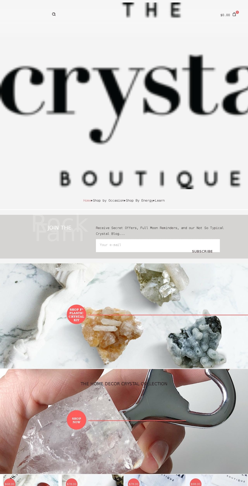 foodly-theme-v1-8-4 Shopify theme site example thecrystalboutique.com