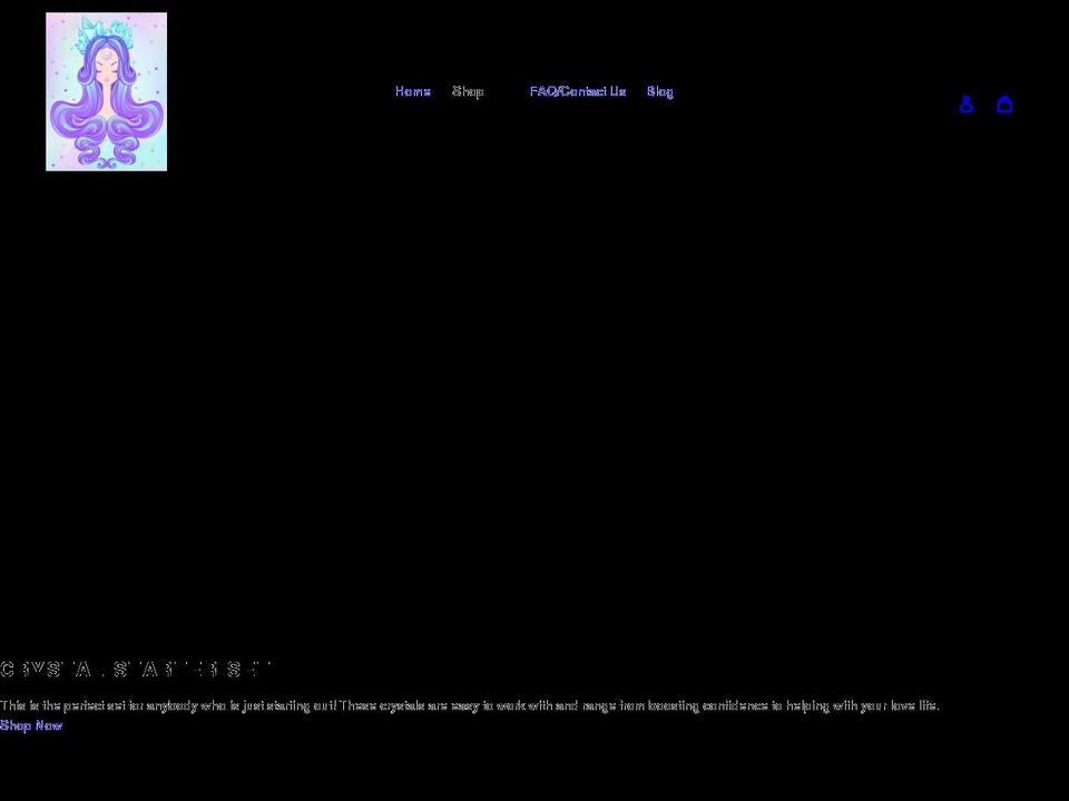thecrystalplug.shop shopify website screenshot