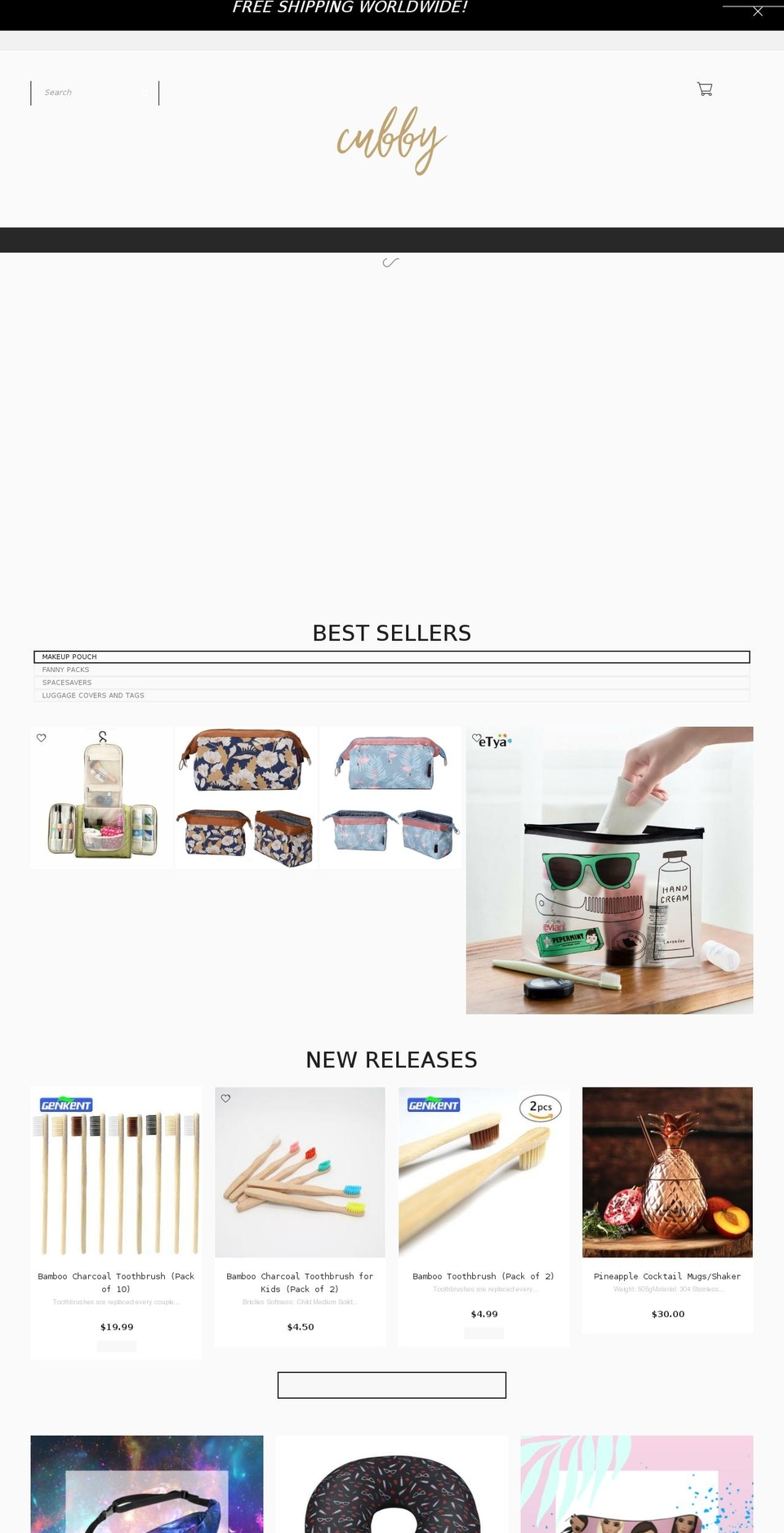 fastest-shopify-fashion-ellyana Shopify theme site example thecubbyshop.com