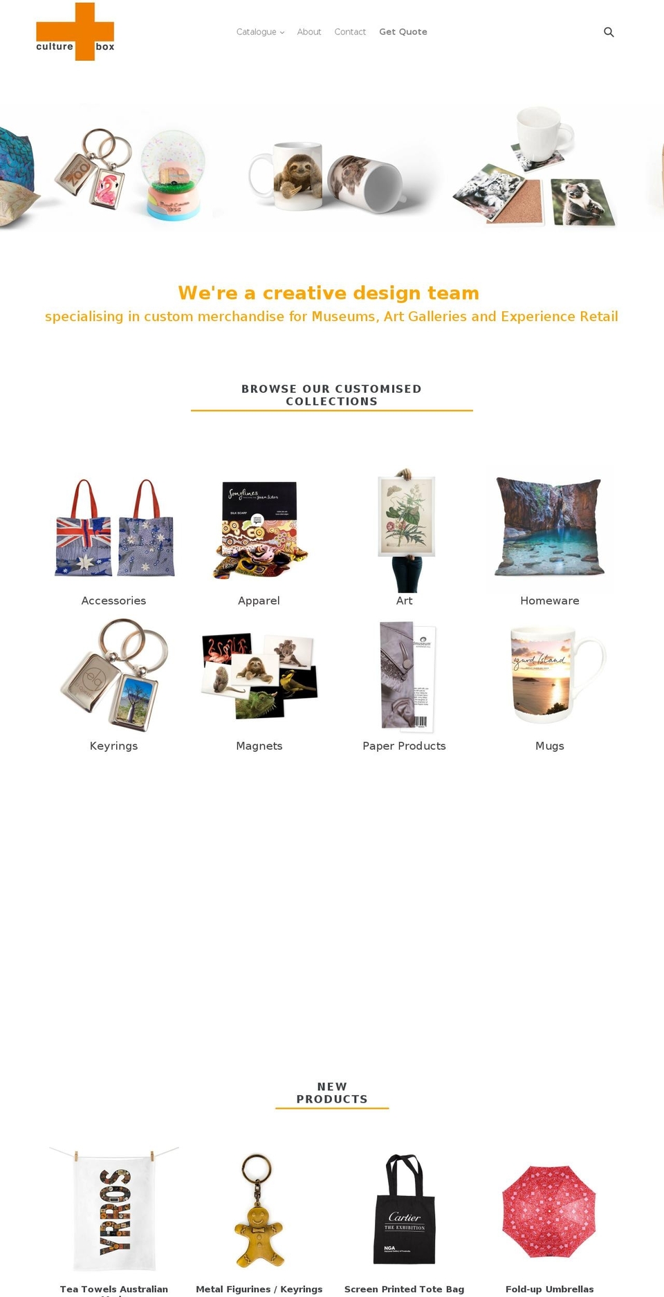 theculturebox.com — Shopify storefront screenshot