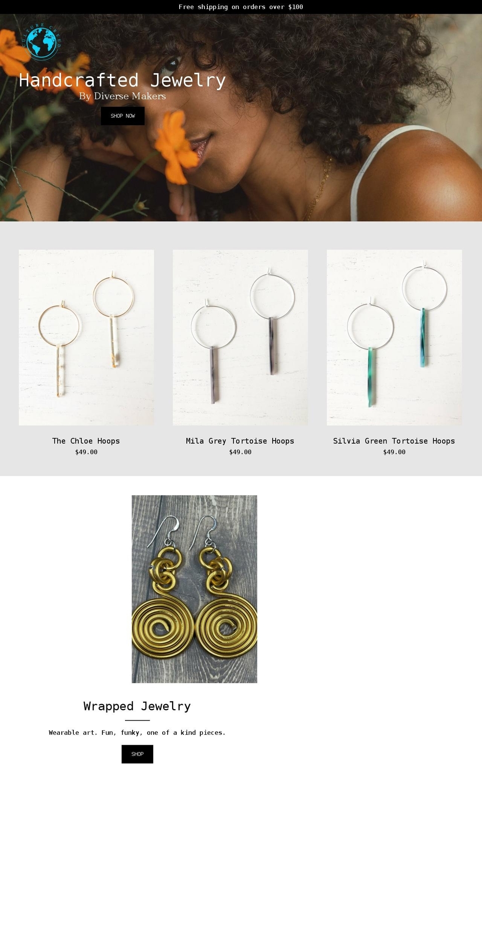 theculturecreed.com shopify website screenshot
