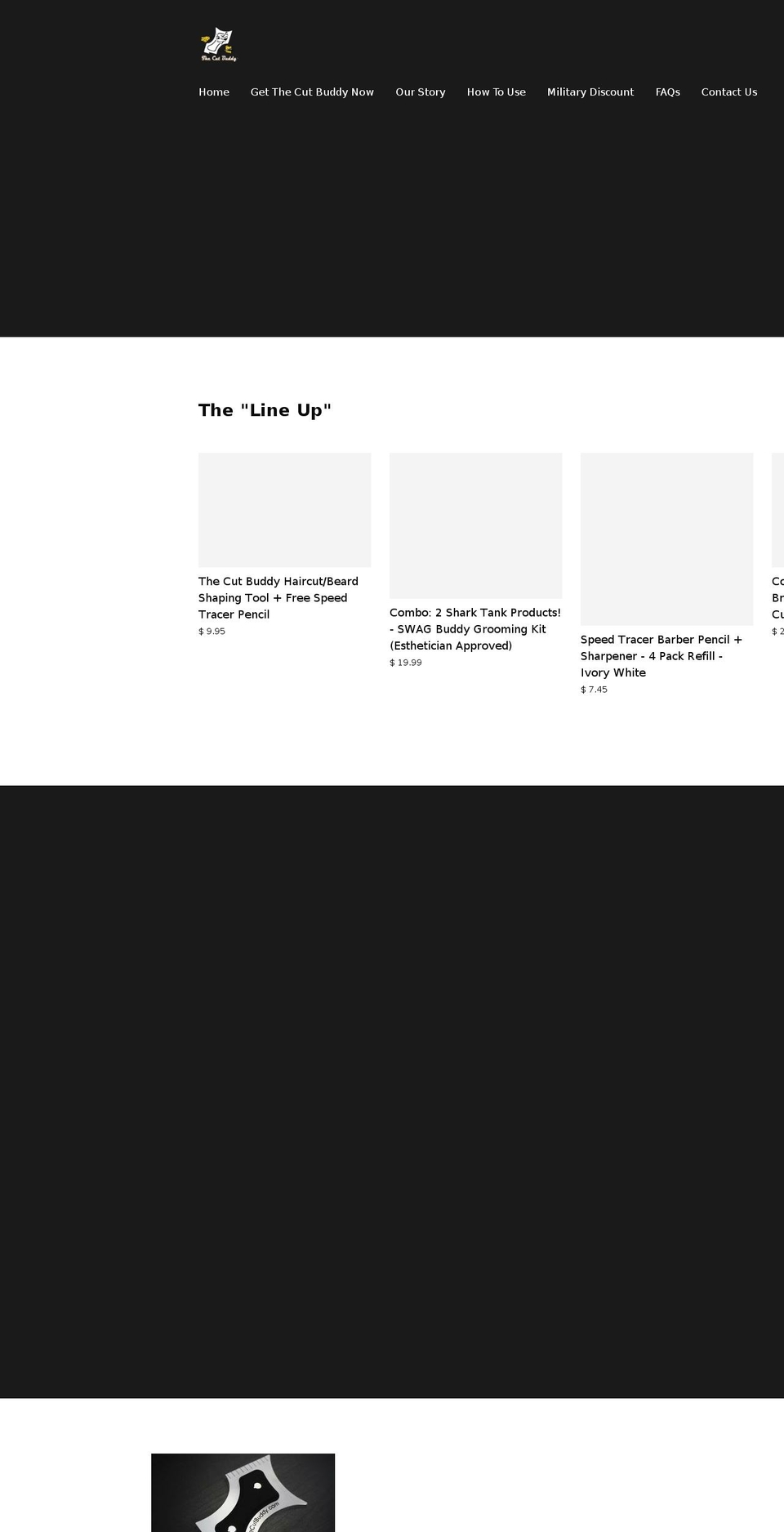 thecutbuddy.com shopify website screenshot