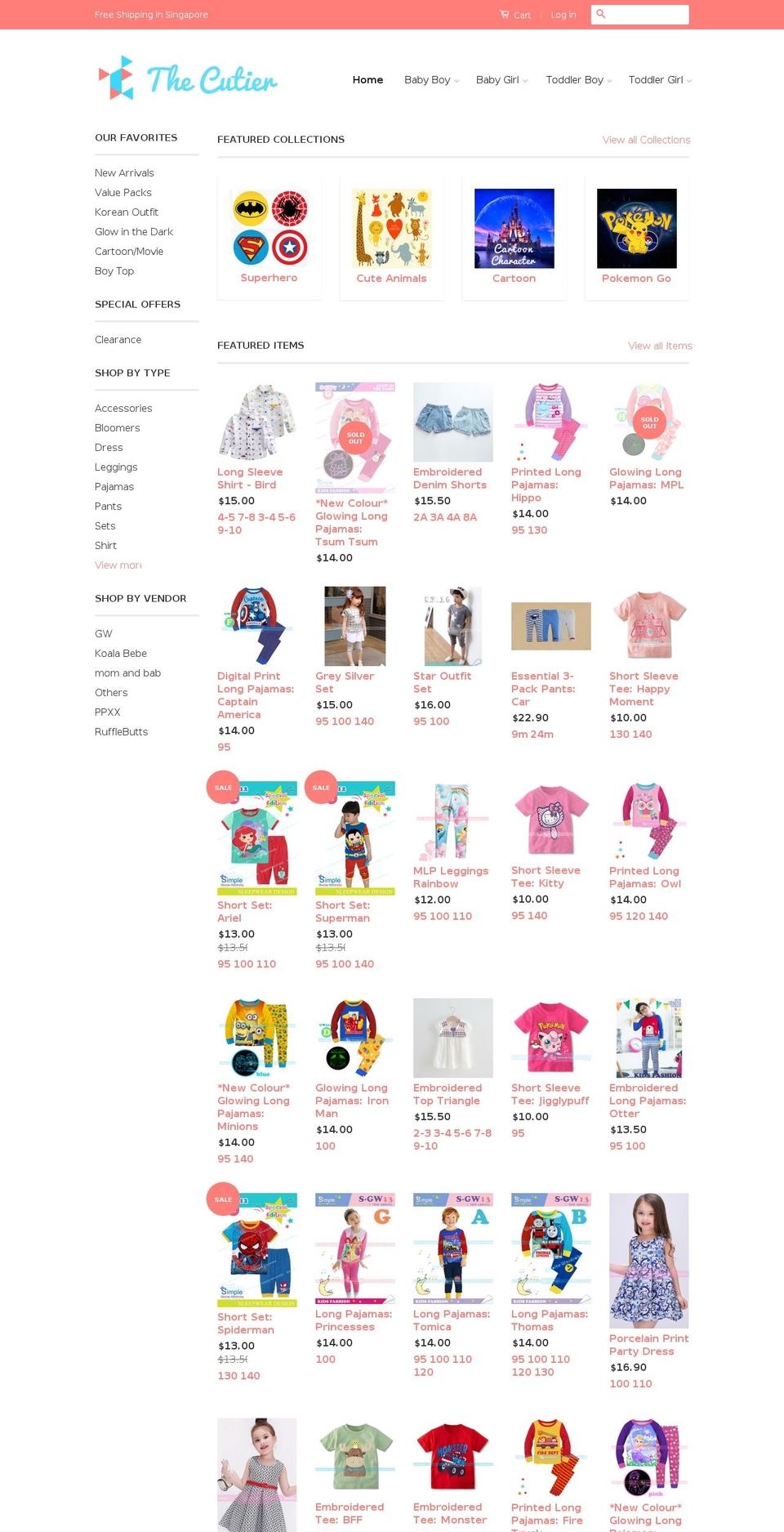 thecutier.com — Shopify storefront screenshot