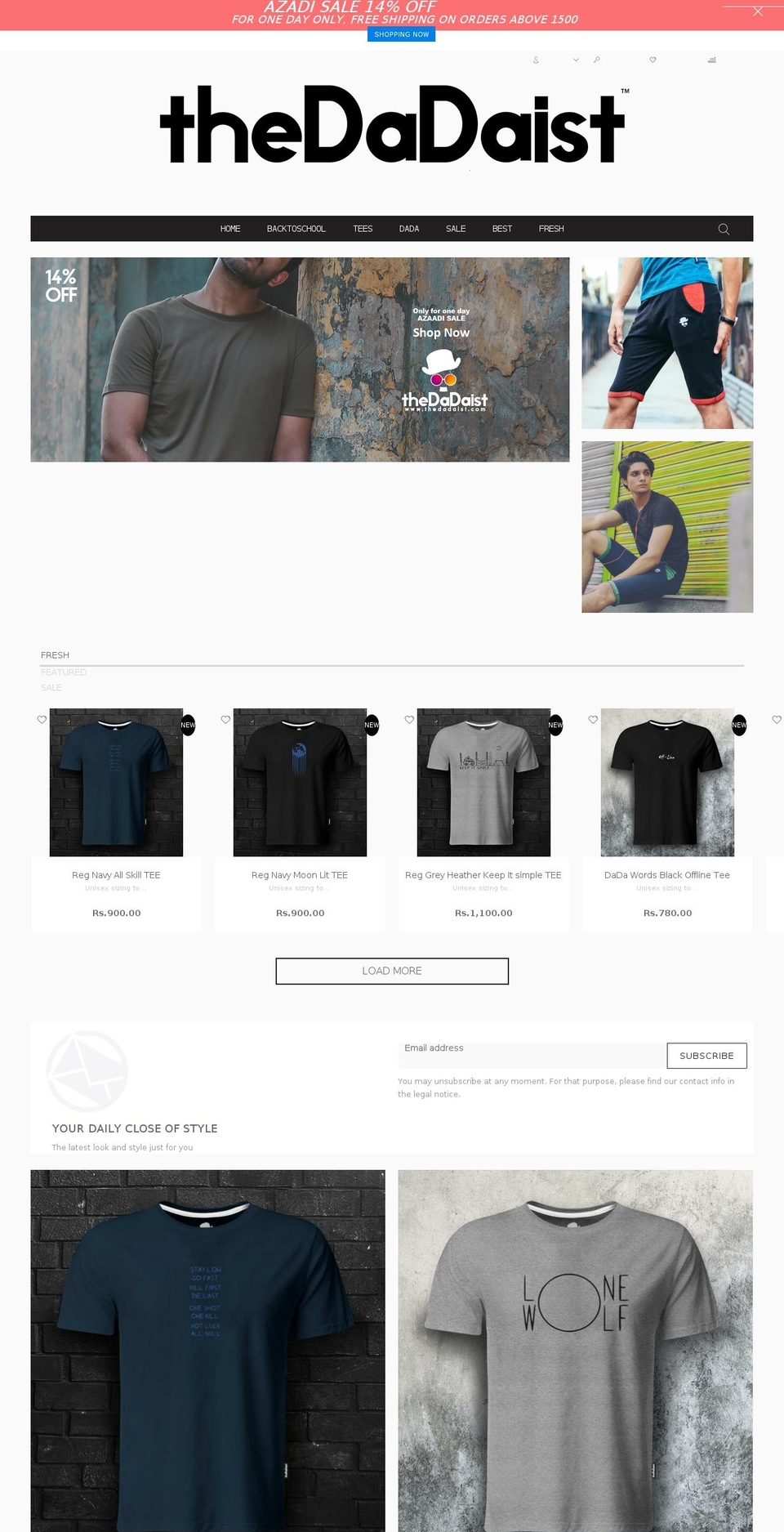 fastest-accessories-v1-1-9 Shopify theme site example thedadaiststore.com