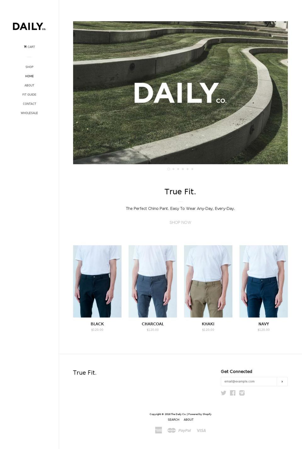 thedailyco.com — Shopify storefront screenshot