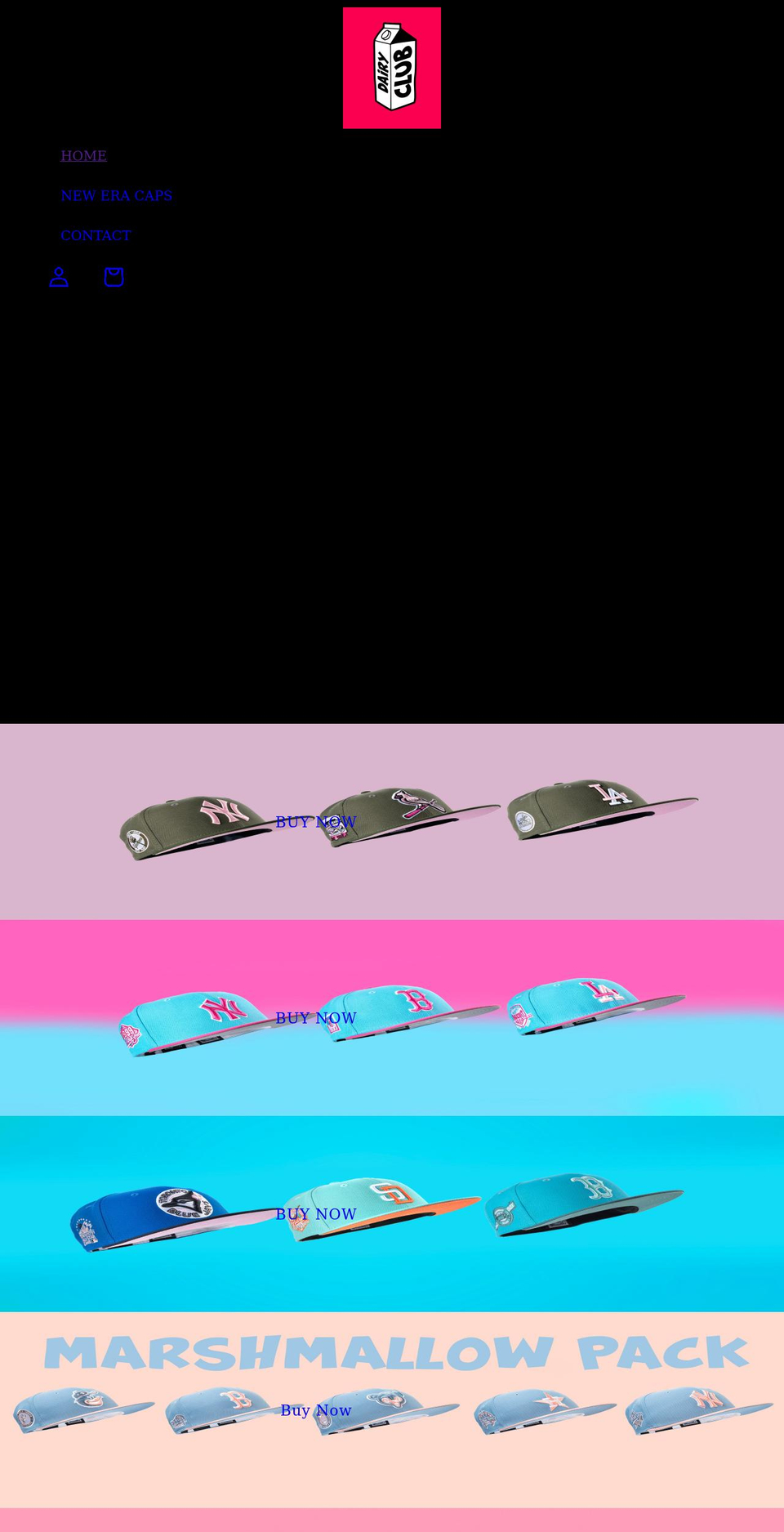 thedairyclub.com shopify website screenshot