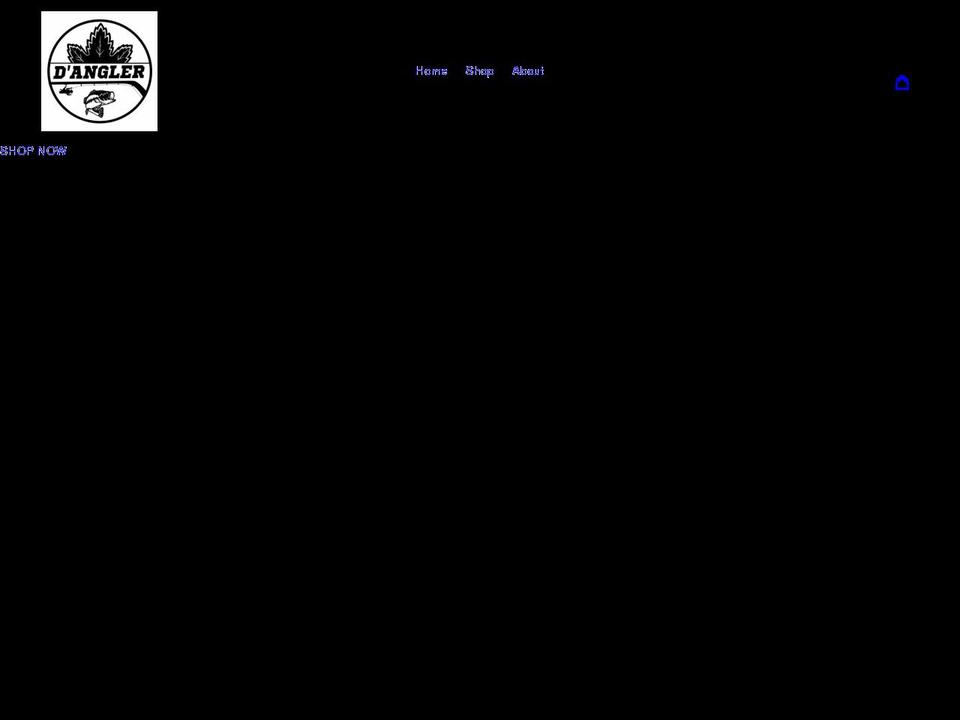 thedanglerrod.com shopify website screenshot