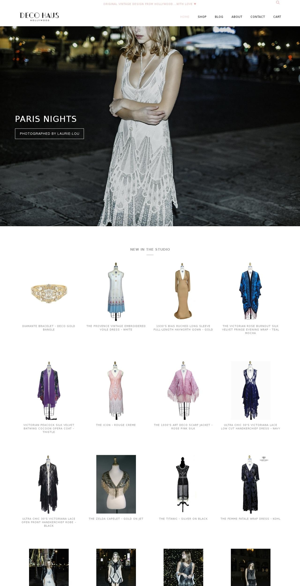 thedecohaus.com shopify website screenshot