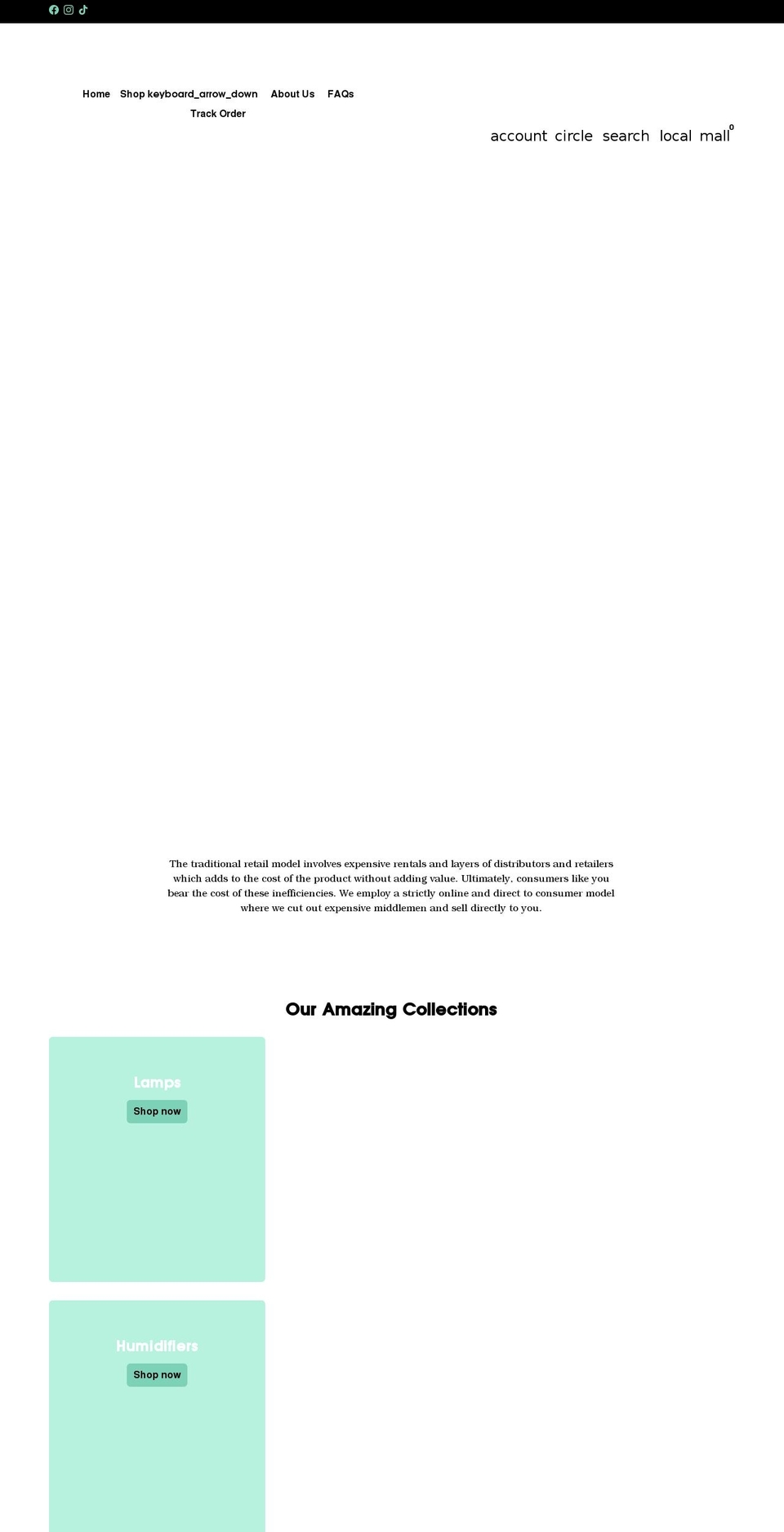 thedecorgalore.com shopify website screenshot