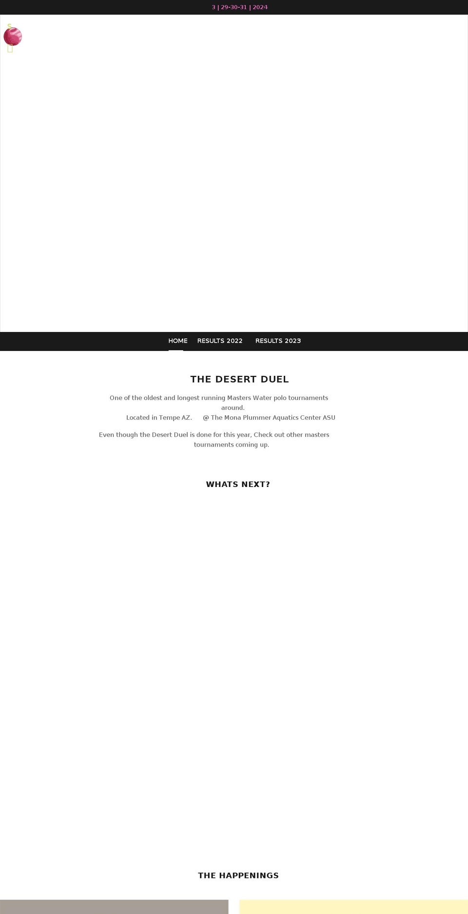 thedesertduel.com shopify website screenshot