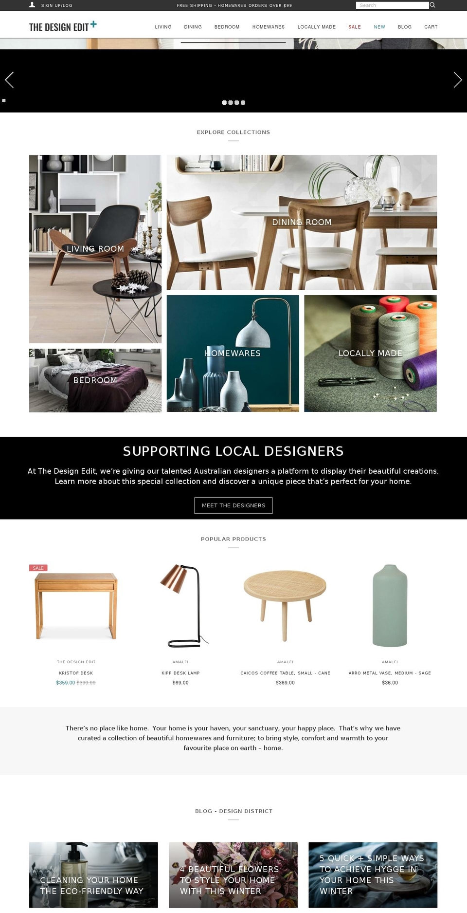thedesignedit.com.au shopify website screenshot