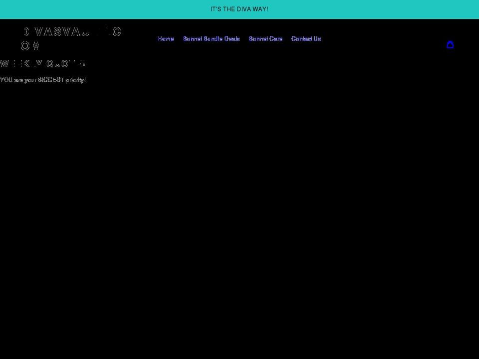 thedivasvault.com shopify website screenshot