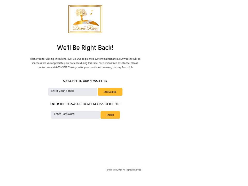RAW Designs Shopify theme site example thedivineriverco.com