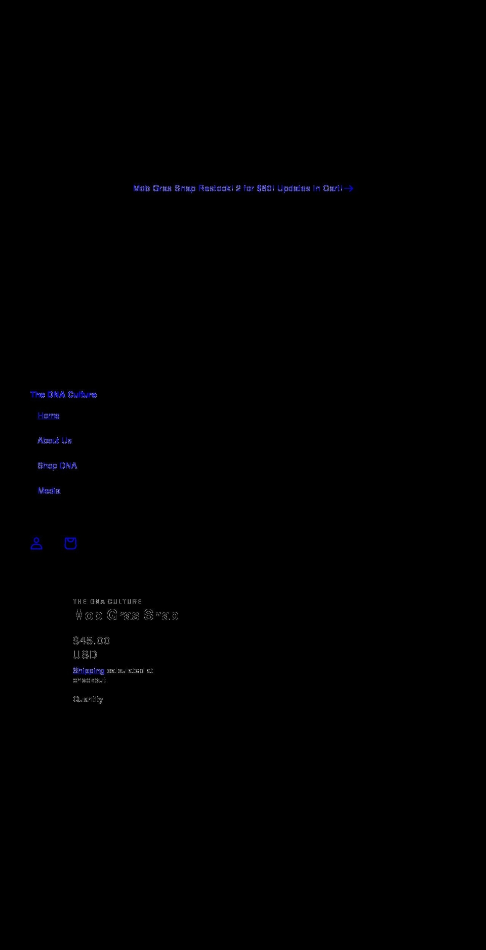 thednaculture.com shopify website screenshot