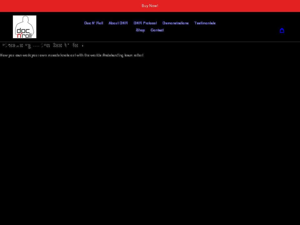 thedocnroll.com shopify website screenshot