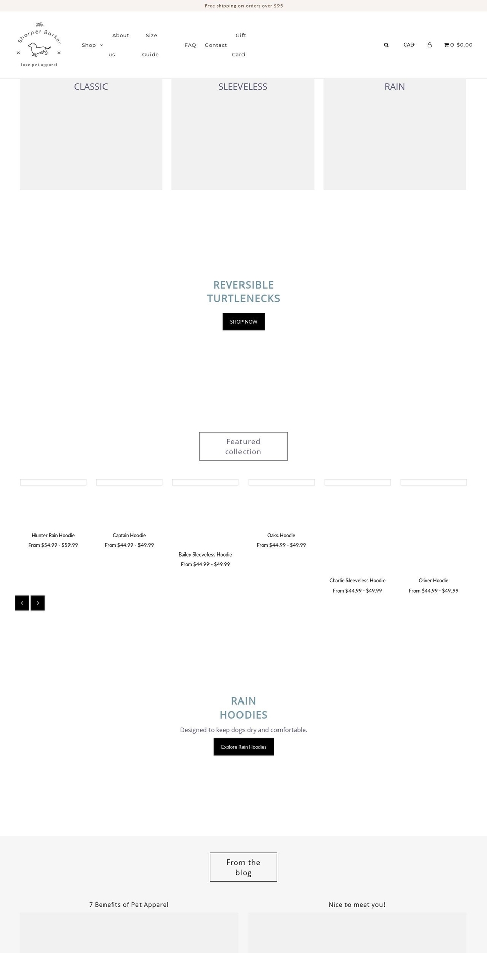 thedoggys-style.com — Shopify storefront screenshot