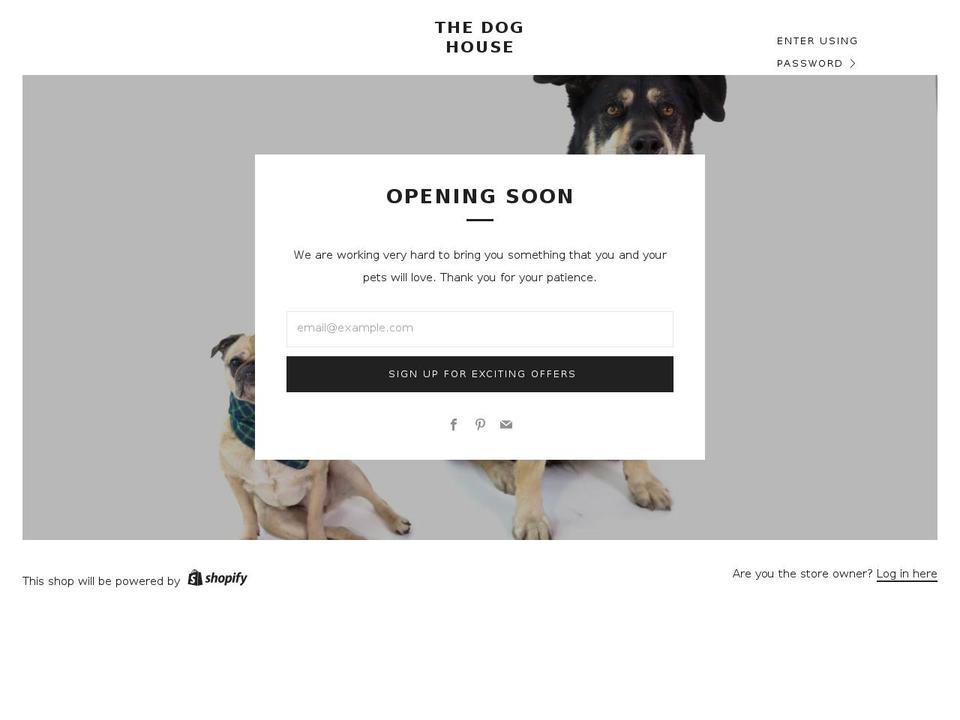 Copy of Venue Shopify theme site example thedoghouse.co