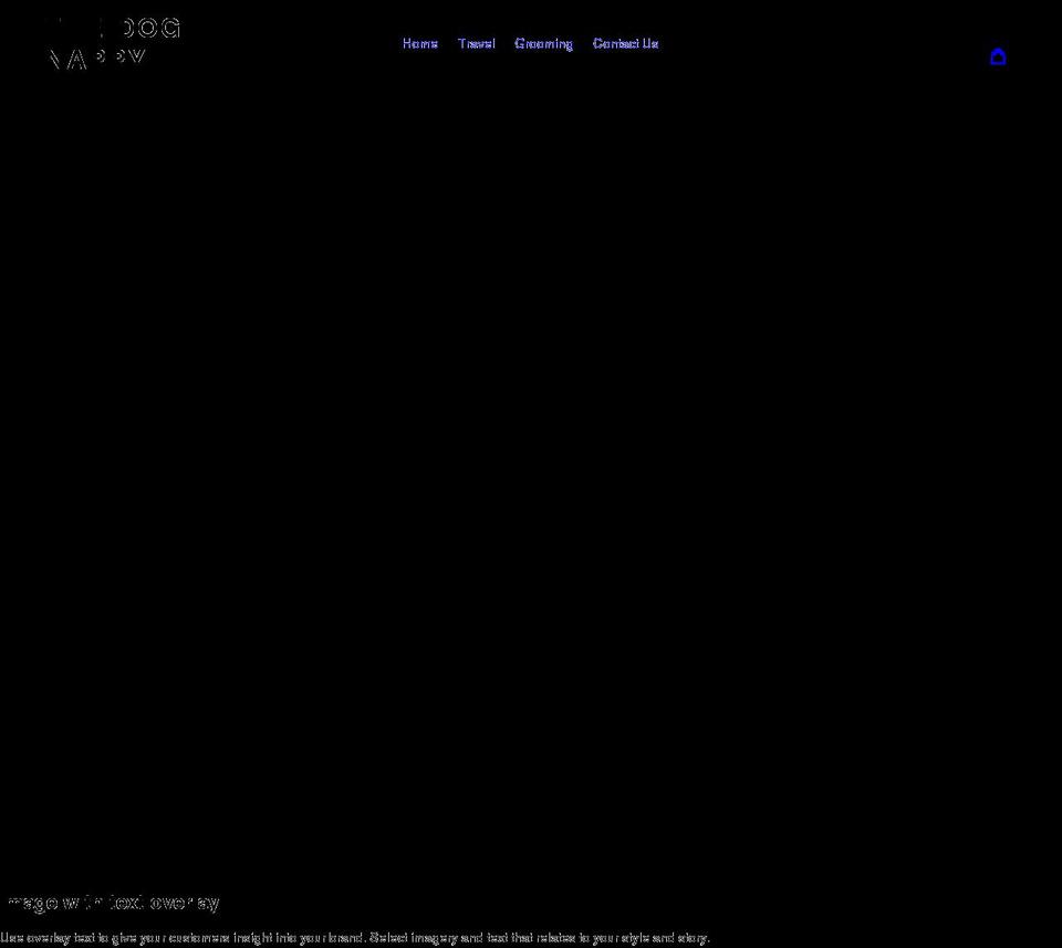 thedognappy.com shopify website screenshot